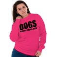 thumbnail image 4 of Anti Social Dog Lover Pet Puppy Owner Sweatshirt for Men or Women Brisco Brands L, 4 of 6
