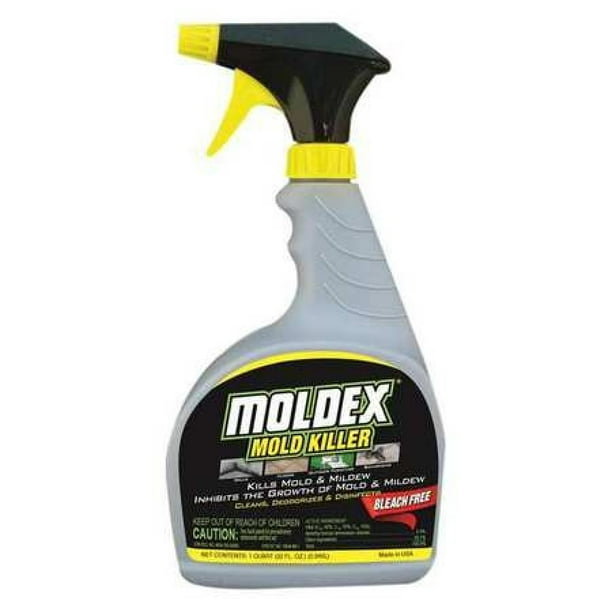 MOLDEX 5010 Liquid 32 oz. Mold Mildew Remover, Trigger Spray Bottle