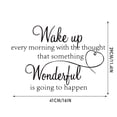 thumbnail image 6 of Clearance! Plertrvy Home Bedroom Living Room Decoration Inspirational Wall Sticker Decoration, Home Wall Stickers, (1× Sticker), 6 of 6