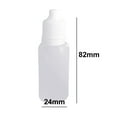 thumbnail image 5 of Yesbay 20ml Mini Empty Plastic Squeezable Liquid Dropper Eye Drops Refillable Bottle, 5 of 6