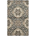 thumbnail image 2 of Safavieh Lyndhurst Madeline Floral Area Rug, Slate Blue/Beige, 3'3" x 5'3", 2 of 8