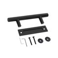 thumbnail image 4 of Manija de la puerta,Juego de manijas para puertas corredizas de granero de 12 pulgadas para gabinete,Kit de herrajes para manija de puerta de granero de 30 cm para garajes,Reemplazo de acero al, 4 of 8