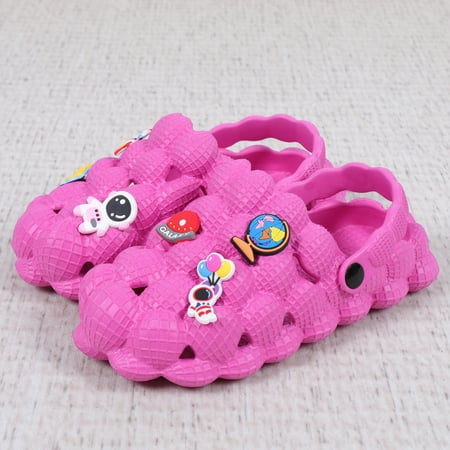 

Children s Ultra-Soft Massage Bubble Slides Sandals Slippers Lightweight Breathable Clogs For Boys Girls Spring And Summer