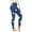Blue, variant on Luxalzxs Women Yoga Pants Tummy Control Workout Leggings Stretch Butt Lifting Fitness Tights Compression Leggings for Women