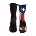 thumbnail image 2 of Athletic Socks Puerto-Rico-Flag Vintage Sport Running Calf Socks Crew Socks for Men Women, 2 of 7