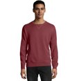 thumbnail image 1 of Hanes Mens Big ComfortWash Garment Dyed Fleece Sweatshirt, XL, Cayenne, 1 of 3