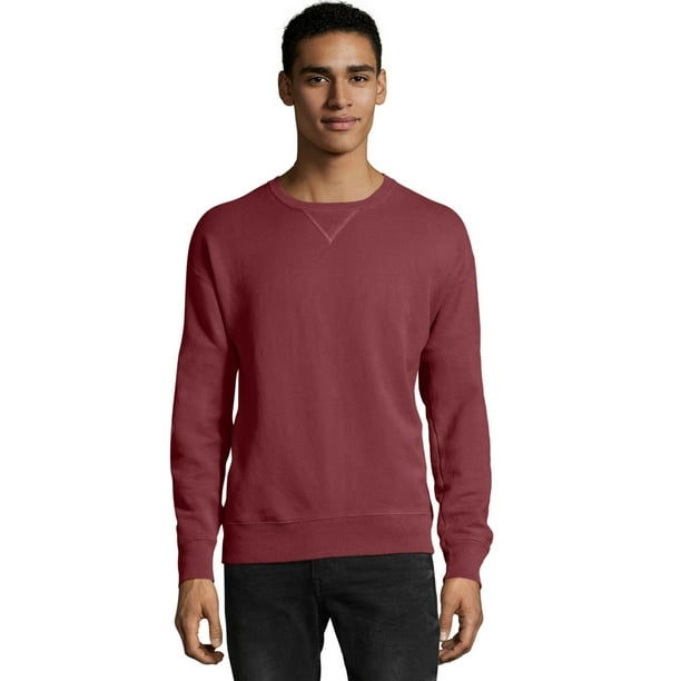 hanes sweatshirt red