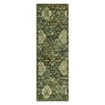 thumbnail image 4 of MeyJey 2'x6' Vintage Hallway Runner Rug, Oriental Non Slip Runner Rug Machine Washable Area Rug for Living Room Bedroom Carpet, Green, 4 of 16