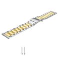 thumbnail image 3 of Oliegs Heated Blanket For Samsung Galaxy Watch4 Three Beads Solid Stainless Steel Replacement Strap 42mm Chocolate, 3 of 4