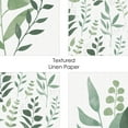 thumbnail image 7 of Big Dot of Happiness Boho Botanical - Unframed Greenery Linen Paper Wall Art - Set of 4 - Artisms - 8 x 10 inches, 7 of 7