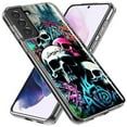 thumbnail image 2 of MUNDAZE Samsung Galaxy Note 10 Shockproof Clear Hybrid Protective Phone Case Skulls Graffiti Painting Art Cover, 2 of 5