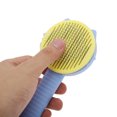 thumbnail image 5 of Unique Bargains 1 Pc Durable Pet Grooming Brush for Dog for Cat 7.87"x3.43"x1.89" Blue, 5 of 6