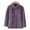 Purple, variant on XBASW Boys Girls Winter Fleece Jacket Full-Zip Coats Warm Padded Thick Outwear for Youth Kids 5-15 Years