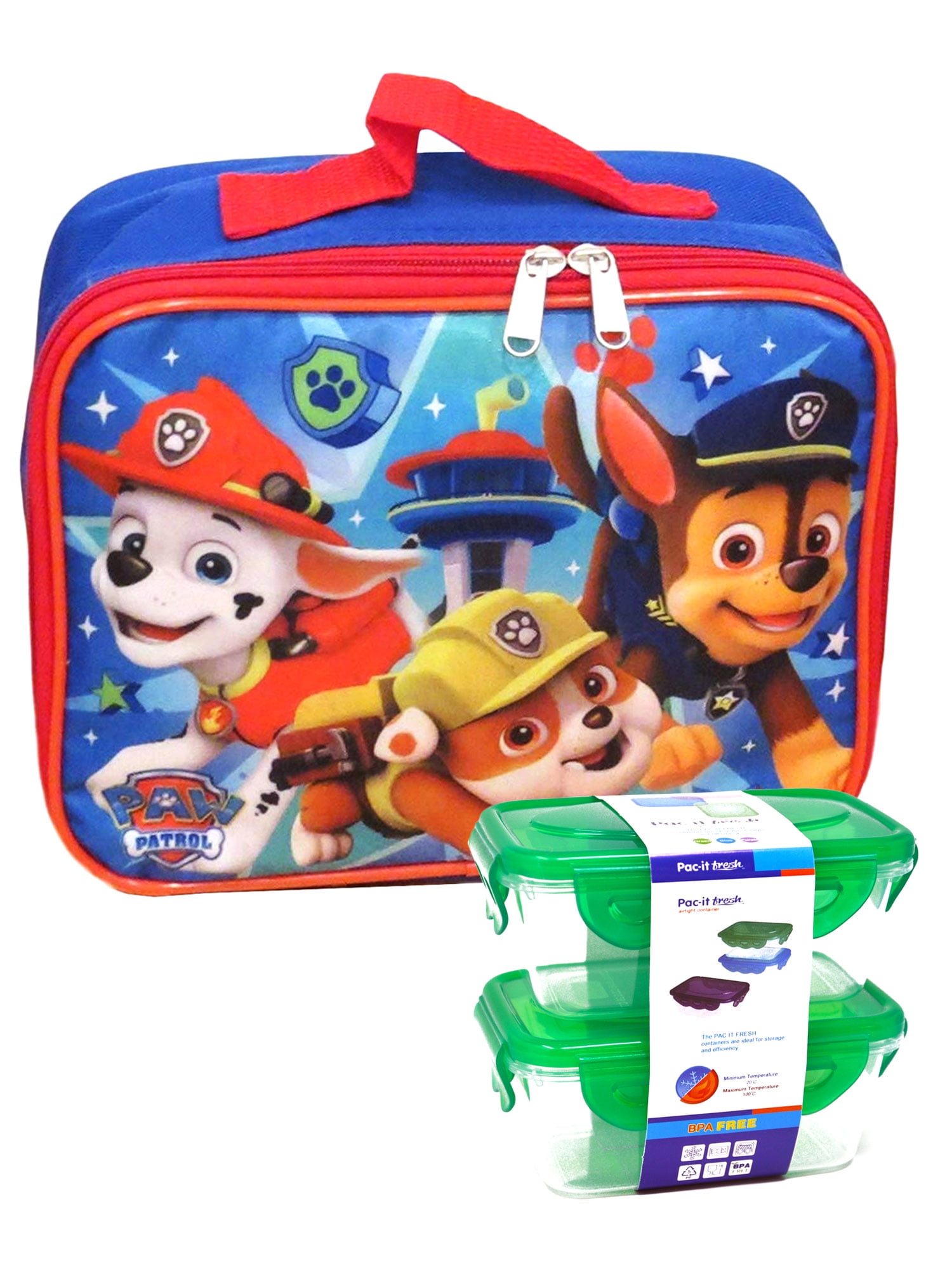 paw patrol pack lunch box