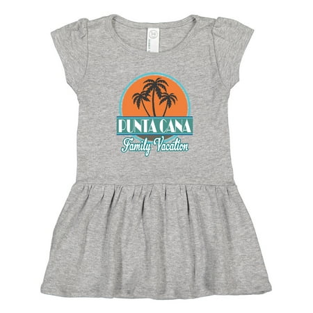 

Inktastic Punta Cana Family Vacation Matching Girls Toddler Dress