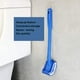 thumbnail image 5 of Cepillo para inodoro, cepillo para inodoro curvo para baño, cepillo para fregar para limpiar debajo del borde, sin rasguños, antisalpicaduras, limpieza profunda WD.WDQZL Producto electrónico, 5 of 5