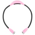 thumbnail image 3 of Lámpara de cuello recargable con luz de libro – Luces de lectura LED con 3 colores, 9 niveles de brillo, brazos de goma suave flexible,(rosa）, 3 of 3