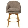 thumbnail image 3 of Better Homes & Gardens Mira Counter Stool 2 Pack, Truffle Brown and Light Honey, 3 of 6