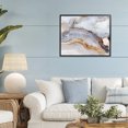 thumbnail image 3 of Stupell Industries Glam Marbled Gold Stone Black Framed Giclee Art, 20 x 16, by Svetlana Aleynikova, 3 of 8