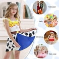 thumbnail image 6 of Benylion Jessie Princess Costume Cowgirl Dress for Girls Halloween Birthday Party Lace Ruffle Sleeve Outfits for 2-3 years, 6 of 6