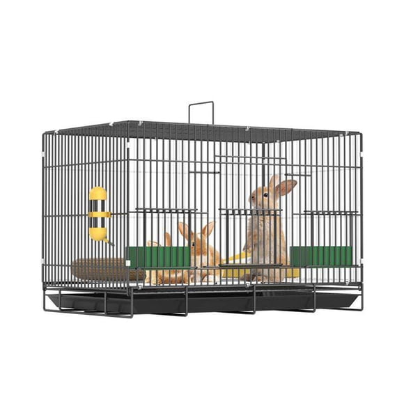 Cage pour Lapin d'Extérieur de Qualité Supérieure, la Villa pour Lapin Parfaite pour la Maison et un Nid Câlin pour Votre Lapin Bien-Aimé