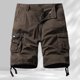 thumbnail image 1 of WILLBEST Pantalones Cortos para Hombre, de Bolsillo, Holgados, para Exteriores, de Color Liso, Informales, 7 Unidades, 1 of 3