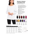 thumbnail image 5 of Women's Essential Dolman Sleeve Boat Neck Top (S-3XL), 5 of 5