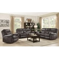 thumbnail image 2 of Coaster Sawyer Motion Plush Glider Recliner with Contrast Piping, Cocoa, 2 of 2