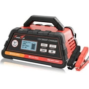 Towertop 12V 2/8/15A Smart Battery Charger/Maintainer Fully Automatic with Winter Mode