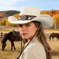 thumbnail image 1 of Western Frontier Hat for Outdoor Wear Classic Style Sun Shield Cowboy Accessory for Everyday Casual Performance and Trendsetting, 1 of 5
