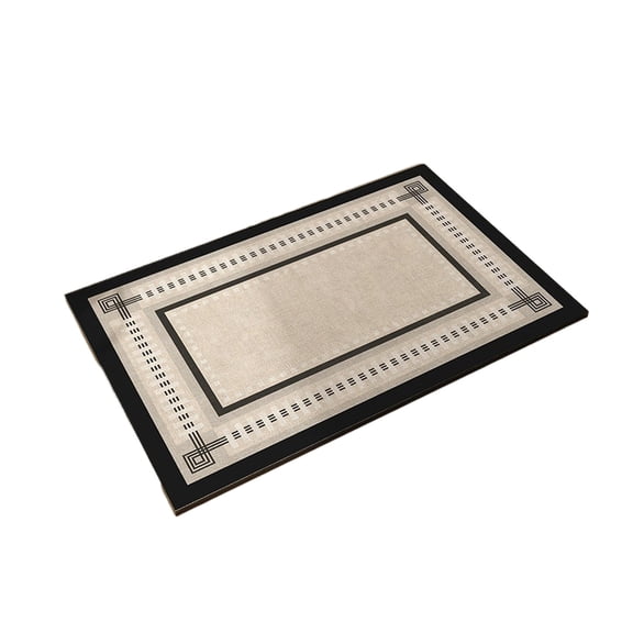 Hwkond Non-slip Bathroom Rugs, Thickened Absorbent Bathroom Mat Bottom Non-slip Bath Mat Soilability Quick-drying Door Mat,16x23.62in
