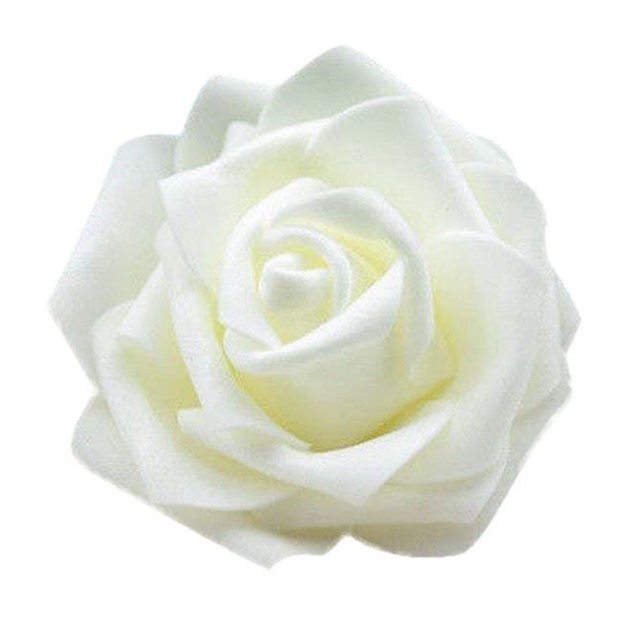 50pcs Artificial Bionic Flowers PE foam roses artificial Foam Fake Lifelike Roses Wedding Egagement Decorations