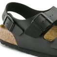 thumbnail image 2 of Birkenstock Milano Birko-Flor Mens Sandals - Black, 2 of 6
