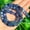 Blue Cracked Agate, variant on HOOUN Natural Square Aquamarines Tourmaline Peridot Loose Beads for Jewelry DIY Making-Green Snow Cracked-8mm (approx 48pcs)