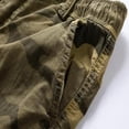 thumbnail image 5 of LYMAYTER‌‌ Men Vintage Cargo Shorts Casual Washed Camo Fishing Hiking for Shorts with Multi Pockets 30-40, 5 of 9