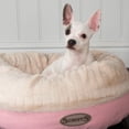 thumbnail image 5 of Scruffs® Ellen Donut Pet Bed, Textured Faux Fur and Tweed Design, Machine Washable with Non-Slip Base (XL) - Pink, 5 of 7