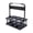 Black, variant on POYOGA Durable Folding Beer Holder Beer Bottle Carrier for Picnics and Camping
