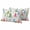 White, variant on Spring Floral Outdoor Pillow Covers 18"x18" Set of 2,Waterproof Throw Pillow Covers for Patio Furniture,Watercolor Botanical Colorful Summer Decorative Cushion Pillowcases for Garden Porch Couch Sofa