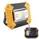 thumbnail image 3 of Luz de trabajo Lámpara de advertencia LED con carga USB COB cuadrada con luz LED roja de 2 piezas, 3 of 8