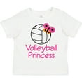 thumbnail image 3 of Inktastic Volleyball Butterfly Princess Girls Toddler T-Shirt, 3 of 5