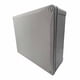 thumbnail image 2 of 4Pzs Caja Estanca Lisa CCTV Tornillo 22.5x17.5x10 IP65 blanco 22.5cm, 2 of 6