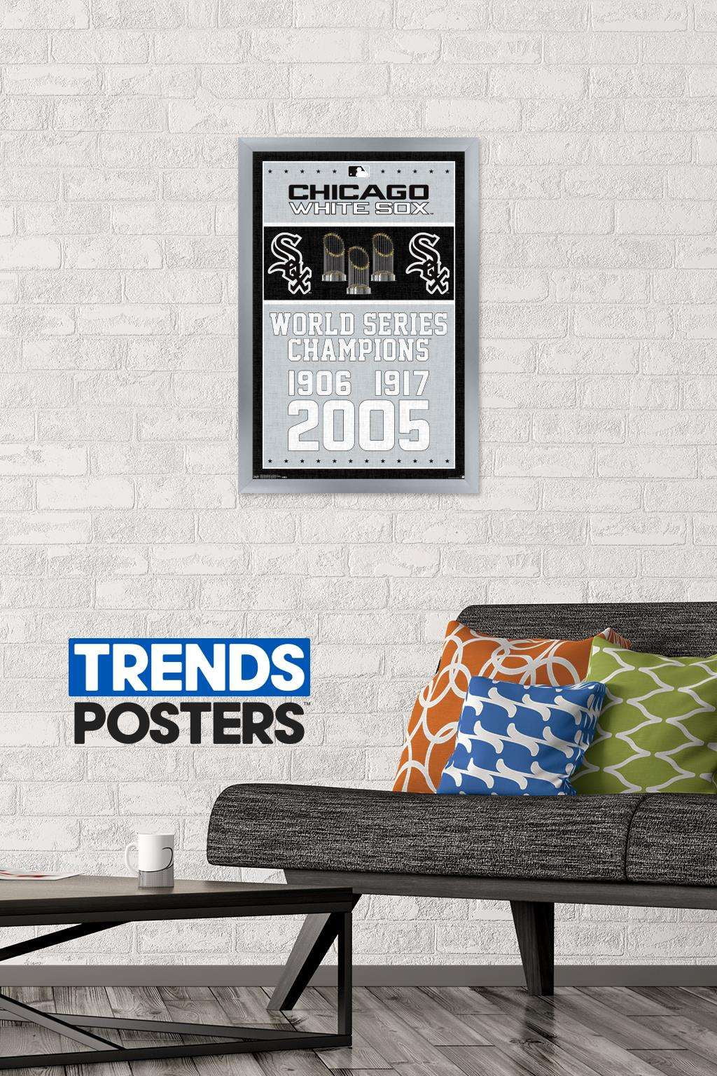 MLB Chicago White Sox - Champions 17 Wall Poster, 14.725" x 22.375", Framed