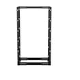 thumbnail image 3 of NavePoint 4-Post Adjustable Rack, 37U, Cage Nuts, Caster Compatible, Black, 3 of 4
