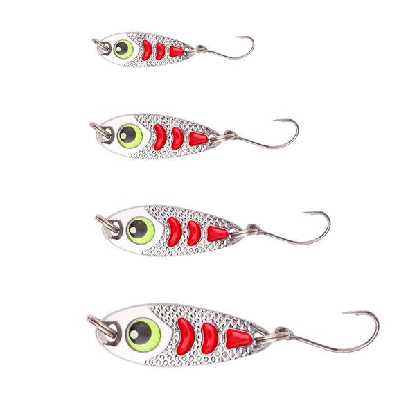 PASILI Mini Wobbler Sequin Spoon Lure - Excellent Buoyancy For Fly Fishing Success!