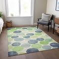 thumbnail image 6 of Addison Rugs Chantille Indoor/Outdoor Transitional Geometric Navy Machine Washable Rectangle Rug, 3' x 5', 6 of 8