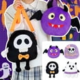 thumbnail image 1 of Cute Halloween Crossbody Bag with Ghost & Skull Designs - Adjustable Strap for Trick-or-Treating & Parties, 1 of 6