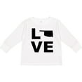 thumbnail image 3 of Inktastic Love Oklahoma Boys or Girls Long Sleeve Toddler T-Shirt, 3 of 5