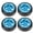 Blue[cite: 1], variant on M Buder 4pcs Aluminum Alloy Drift Tire RC Car Accessories Fit for Wltoys K969 K989 P929 1/28 RC Golden (1 inch / 25.4 mm)[cite: 1]