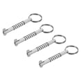 thumbnail image 1 of Unique Bargains 316 Stainless Steel Quick Release Pin Usable Length 2.6' Bimini Top Pin 4 Pack, 1 of 5