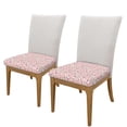 thumbnail image 2 of Balery Floral Retro Style Stretch Couch Cushion Covers, Individual Sofa Cushion Covers, Soft Chair Sofa Seat Cushion Slipcover with Elastic Bottom Milk Silk-16.9in, 2 of 9